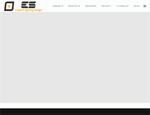 Tablet Screenshot of elettricservice.com
